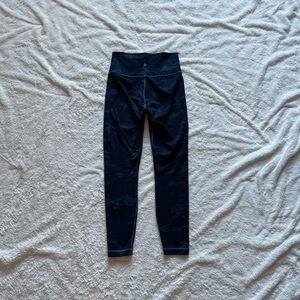 lululemon blue camo leggings